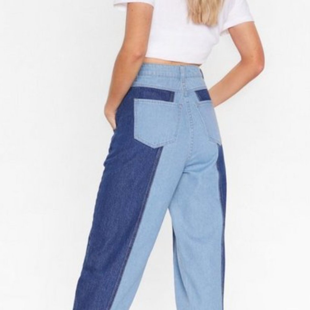 Two-Tone Jeans
